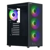 Defender Корпус компьютерный RaptorX черный, ATX, 4fans, switchM/ BSync 25122