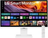 Монитор LG 31.5" UltraFine 32U830SA-W белый IPS LED 5ms 16:9 HDMI M/ M матовая HAS Piv 1200:1 400cd 178гр/ 178гр 3840x2160 60Hz 4K USB 7.7кг 32U830SA-W.ARUZ