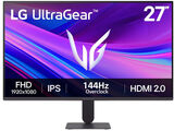 Монитор LG 27" UltraGear 27G411A-B черный IPS LED 5ms 16:9 HDMI матовая 1500:1 250cd 178гр/ 178гр 1920x1080 144Hz DP FHD 3.8кг 27G411A-B.ARUZ