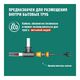 Rexant 51-0602 Греющий саморегулирующийся кабель (комплект в трубу) 10HTM2-CT ( 4м/40Вт)