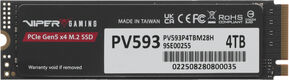 Накопитель SSD Patriot PCIe 5.0 x4 4TB PV593P4TBM28H Viper VP593 M.2 2280 Накопитель SSD Patriot PCIe 5.0 x4 4TB PV593P4TBM28H Viper VP593 M.2 2280