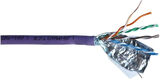 Кабель информационный Lanmaster LAN-5EFTP-HFLT-VI кат.5E FTP 4 пары 24AWG LSZH внутренний 305м фиолетовый Кабель информационный Lanmaster LAN-5EFTP-HFLT-VI кат.5E FTP 4 пары 24AWG LSZH внутренний 305м фиолетовый