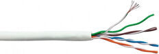 Кабель информационный Lanmaster LAN-5EFTP-PT-LSZH-WH кат.5E FTP 4 пары 26AWG LSZH внутренний 305м серый