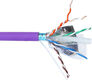 Кабель информационный Lanmaster LAN-6AUMTP-HFLT-VI кат.6A UTP 4 пары 23AWG LSZH внутренний 305м фиолетовый