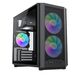 GameMax Корпус F36 BK без БП (Midi Tower, ATX, Черный, 1*USB Type-C, 3*120мм) GameMax Корпус F36 BK без БП (Midi Tower, ATX, Черный, 1*USB Type-C, 3*120мм)