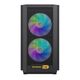 GameMax Корпус F36 BK без БП (Midi Tower, ATX, Черный, 1*USB Type-C, 3*120мм) GameMax Корпус F36 BK без БП (Midi Tower, ATX, Черный, 1*USB Type-C, 3*120мм)