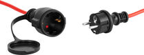 Сетевой удлинитель Buro BU-PS1.20/R-16 20м (1 розетка) красный (коробка)