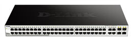 Коммутатор D-Link DGS-1210-48 DGS-1210-48/G3A 44x1Гбит/с 4xКомбо(1000BASE-T/SFP) управляемый