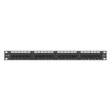 Патч-панель ExeGate EPP3-19-24-8P8C-C6-110D-C Exegate EX297317RUS (19", UTP, 24 port, cat.6, KRONE&amp;110(dual IDC)
