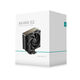 DEEPCOOL AK400 G2 LGA1851/1700/1200/115X/AM5/AM4 (12шт/кор, TDP 220W, PWM, Fan 120mm, 4 тепл. Трубки, Wood-grain top cover, черный) RET (R-AK400G2-BKNNMN-GJD)