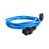 ЦМО Шнур питания с фиксатором IEC 60320 C19/ IEC 60320 C20 R-16-Cord-C19-C20-3-Blue