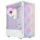 Ginzzu RX330 ATX FAN 12CM FRGB*4 Белый Ginzzu RX330 ATX FAN 12CM FRGB*4 Белый