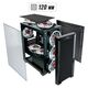Ginzzu CL650 mATX FAN 4*12FRGB передняя панель Решетка