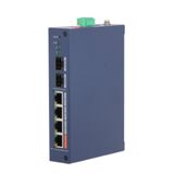 4-портовый гигабитный PoE коммутатор с функцией облачного управления 4 RJ45 10/ 100/ 1000Мбит/ с DAHUA DH-CHS4206-4GT-60 (PoE/ PoE+/ Hi-PoE)