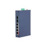 4-портовый PoE коммутатор урпавляемый 4 RJ45 10/ 100Мбит/ с DAHUA DH-CHS4206-4ET-90 (PoE/ PoE+/ Hi-PoE)