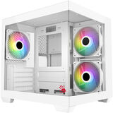 Корпус Bloody CC-121 белый без БП mATX 7x120mm 1xUSB2.0 1xUSB3.0 audio CC-121-WH