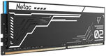 Память DDR5 2x16GB 7200MHz Netac NTS2D5P72DP-32K Shadow II RGB RTL Gaming PC5-57600 CL34 DIMM ECC 288-pin 1.4В с радиатором Ret