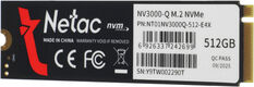 Накопитель SSD Netac PCIe 3.0 x4 512GB NT01NV3000Q-512-E4X M.2 2280 Накопитель SSD Netac PCIe 3.0 x4 512GB NT01NV3000Q-512-E4X M.2 2280