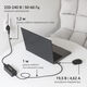 Блок питания Digma DM-A90 автоматический 90W 18.5V-20V 4-коннект. 4.9A от бытовой электросети