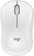 Мышь Logitech Silent M220 белый оптическая 1000dpi silent беспров. USB 2but (910-006508)