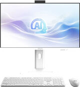 Моноблок MSI Modern AM273QP AI 1UM-095XRU 27" WQHD Core Ultra 7 155H (1.4) 16Gb SSD1Tb Graphics CR без ОС 2.5xGbitEth WiFi BT 150W клавиатура мышь Cam белый 2560x1440 9S6-AF0112-294