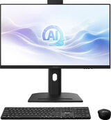 Моноблок MSI Modern AM273QP AI 1UM-089XRU 27" WQHD Core Ultra 7 155H (1.4) 16Gb SSD1Tb Graphics CR без ОС 2.5xGbitEth WiFi BT 150W клавиатура мышь Cam черный 2560x1440 9S6-AF0111-089