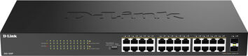 Коммутатор D-Link DGS-1026P DGS-1026P/A1A 24x1Гбит/с 2SFP 240W неуправляемый