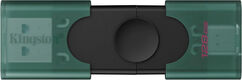 Флеш Диск Kingston 128GB DataTraveler Duo G2 DTDEG2/128GB USB3.0 зеленый/черный Флеш Диск Kingston 128GB DataTraveler Duo G2 DTDEG2/128GB USB3.0 зеленый/черный
