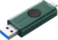 Флеш Диск Kingston 128GB DataTraveler Duo G2 DTDEG2/128GB USB3.0 зеленый/черный Флеш Диск Kingston 128GB DataTraveler Duo G2 DTDEG2/128GB USB3.0 зеленый/черный