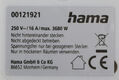 Сетевой удлинитель Hama H-121921 1.4м (4 розетки) белый (пакет ПЭ) Сетевой удлинитель Hama H-121921 1.4м (4 розетки) белый (пакет ПЭ)