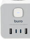 Сетевой удлинитель Buro BU-PTE4.1UC-W 1.5м (4 розетки) белый (пакет ПЭ) Сетевой удлинитель Buro BU-PTE4.1UC-W 1.5м (4 розетки) белый (пакет ПЭ)