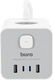 Сетевой удлинитель Buro BU-PTE4.1UC-W 1.5м (4 розетки) белый (пакет ПЭ) Сетевой удлинитель Buro BU-PTE4.1UC-W 1.5м (4 розетки) белый (пакет ПЭ)