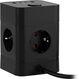 Сетевой удлинитель Buro BU-PTE4.1UC-B 1.5м (4 розетки) черный (пакет ПЭ)