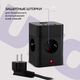Сетевой удлинитель Buro BU-PTE4.1UC-B 1.5м (4 розетки) черный (пакет ПЭ)
