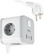 Сетевой удлинитель Buro BU-PC3.1UС-W 1.5м (3 розетки) белый (пакет ПЭ) Сетевой удлинитель Buro BU-PC3.1UС-W 1.5м (3 розетки) белый (пакет ПЭ)