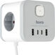 Сетевой удлинитель Buro BU-PC3.1UС-W 1.5м (3 розетки) белый (пакет ПЭ) Сетевой удлинитель Buro BU-PC3.1UС-W 1.5м (3 розетки) белый (пакет ПЭ)