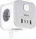 Сетевой удлинитель Buro BU-PC3.1UС-W 1.5м (3 розетки) белый (пакет ПЭ) Сетевой удлинитель Buro BU-PC3.1UС-W 1.5м (3 розетки) белый (пакет ПЭ)