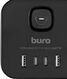 Сетевой удлинитель Buro BU-PC3.1UС-B 1.5м (3 розетки) черный (пакет ПЭ) Сетевой удлинитель Buro BU-PC3.1UС-B 1.5м (3 розетки) черный (пакет ПЭ)