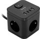 Сетевой удлинитель Buro BU-PC3.1UС-Plus-B 1.5м (3 розетки) черный (пакет ПЭ) Сетевой удлинитель Buro BU-PC3.1UС-Plus-B 1.5м (3 розетки) черный (пакет ПЭ)