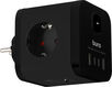 Сетевой разветвитель Buro BU-PW3UC-B (3 розетки) черный (пакет ПЭ)