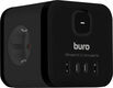 Сетевой разветвитель Buro BU-PW3UC-B (3 розетки) черный (пакет ПЭ)