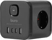 Сетевой разветвитель Buro BU-PW3UC-B (3 розетки) черный (пакет ПЭ)