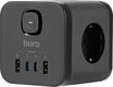 Сетевой разветвитель Buro BU-PW3UC-Plus-B (3 розетки) черный (пакет ПЭ) Сетевой разветвитель Buro BU-PW3UC-Plus-B (3 розетки) черный (пакет ПЭ)