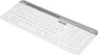 Клавиатура Logitech K580 белый/серебристый USB беспроводная BT/Radio slim Multimedia (920-009209) Клавиатура Logitech K580 белый/серебристый USB беспроводная BT/Radio slim Multimedia (920-009209)