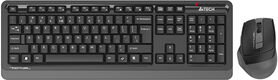 Клавиатура + мышь A4Tech Fstyler FG1035 клав:черный/серый мышь:черный/серый USB беспроводная Multimedia (FG1035 GREY) Клавиатура + мышь A4Tech Fstyler FG1035 клав:черный/серый мышь:черный/серый USB беспроводная Multimedia (FG1035 GREY)