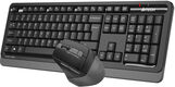 Клавиатура + мышь A4Tech Fstyler FG1035 клав:черный/серый мышь:черный/серый USB беспроводная Multimedia (FG1035 GREY) Клавиатура + мышь A4Tech Fstyler FG1035 клав:черный/серый мышь:черный/серый USB беспроводная Multimedia (FG1035 GREY)