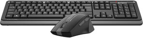 Клавиатура + мышь A4Tech Fstyler FG1035 клав:черный/серый мышь:черный/серый USB беспроводная Multimedia (FG1035 GREY) Клавиатура + мышь A4Tech Fstyler FG1035 клав:черный/серый мышь:черный/серый USB беспроводная Multimedia (FG1035 GREY)