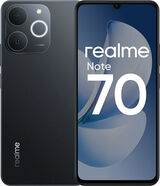 Смартфон Realme RMX5313 Note 70 128Gb 6Gb черный моноблок 3G 4G 6.7" 720x1600 Android 15 13Mpix 802.11 a/ b/ g/ n/ ac NFC GPS GSM900/ 1800 GSM1900 6941764470613