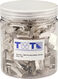 Коннектор Lanmaster (TWT-PL45/S-8P8C/JR100) STP кат.5E RJ45 прозрачный (упак.:100шт) Коннектор Lanmaster (TWT-PL45/S-8P8C/JR100) STP кат.5E RJ45 прозрачный (упак.:100шт)