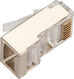 Коннектор Lanmaster (TWT-PL45/S-8P8C/JR100) STP кат.5E RJ45 прозрачный (упак.:100шт) Коннектор Lanmaster (TWT-PL45/S-8P8C/JR100) STP кат.5E RJ45 прозрачный (упак.:100шт)